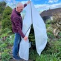 Garden Fleece Frost Protection Plant Cover 2m x 2.5m | 50GSM Horticultural Winter Jacket Warmer Bag for Crops Shrubs Trees