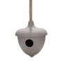 Hanging Bird House Nest Box for Garden | Outdoor Nesting Shelter for Bluetit Sparrow | Eco-Friendly Roosting Pouch, 4cm Hole