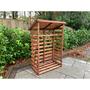 Charles Taylor Wooden Log Store Medium 3 x 2ft