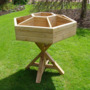 Herbs Hexagon Wooden Planter