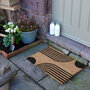 Abstract Lines Doormat