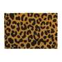 Leopard print doormat