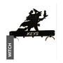 Witch Key Holder - Rack - Solid Steel - W15 x H9 cm - Black