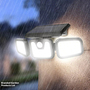 Garden Gear - Motion Sensor Super Bright Solar Security Light