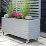 Garden Wooden Planter L120 x W30 x H30cm