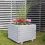 50cm Square Wooden Planter