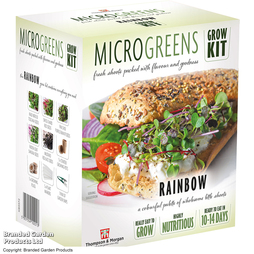 Microgreens Rainbow Seed Growing Kit - Gift