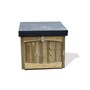 Outdoor Parcel Storage Box - L52 x W67 x H68 cm - Minimal Assembly Required