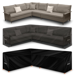 Futura Outdoor Garden Furniture V Shape Cover Waterproof Heavy Duty Oxford Rip Resistant Fabric UV Safe