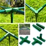 Plant Support Cane Connectors 16mm | Garden Stake Joiners for Tomato Flower Netting Frames Trellis Fruit Cage