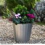 Garden Gear - Steel Effect Planter