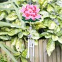 Serene Pink Waterlily Floral Windchime