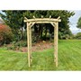 Ivy 4ft Wooden Arch - L50 x W120 x H210 cm - Minimal Assembly Required