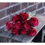 Artificial Garden Rose Bundle - Red