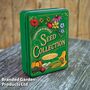 Seed Collection Tin + 10 packets of National Trust Seeds