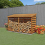 Waltons 6 x 3 Pressure Treated Double Log Storage Shed