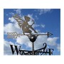 Fairy Weathervane - Solid Steel - W61 x H88 cm - Black