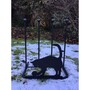 2 Pair Boot Rack - Cat - Steel - L30.4 x W38 x H48.3 cm - Black
