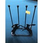 2 Pair Boot Rack - Boxing Hares - Steel - L30.4 x W38 x H48.3 cm - Black