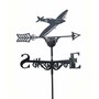 Spitfire Weathervane - Steel - L53 x W61 x H88 cm - Black