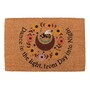 Natural Coir Summer Solstice Doormat 60x40cm