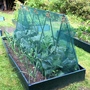 GardenSkill Extendable Garden Grow Tunnel & Climbing Plant Support Trellis | Flower Veg Pea Protection Cloche Fruit Cage & Mesh Cover