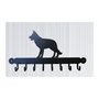 Tool Rack (Alsatian) - Hooks - Solid Steel - W54.6 x H30.5 cm - Black