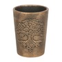 Tree of Life Bronze Terracotta Plant