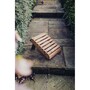 Valley Footstool - Timber - L50 x W30 x H30 cm - Garden Furniture - Fully Assembled
