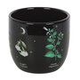 Ceramic Indoor Decorative Poisonous Plant Print Pot