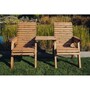 Valley Love Seat Square - Timber - L73 x W170 x H95 cm - Garden Furniture - Flat Pack - Partially Assembled