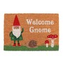 Natural Coir Welcome Gnome Doormat 60x40cm