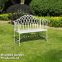 Wrought Iron Versailles Garden Bench