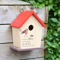 Garden Robin Bird House