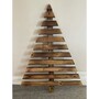 Decorative Wooden Christmas Tree - L5 x W70 x H90 cm