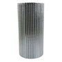 30cm Silver Dot Glass Vase