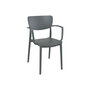 Liss Arm Chair - Dark Grey