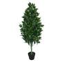 120cm (4ft) Artificial Topiary Bay Tree Pyramid Cone - Extra Large