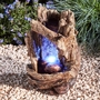 Serenity - Table-top Tree Trunk Waterfall Water Feature
