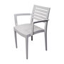 Vencoit Grey Quality Arm Out/Indoor Garden Chair