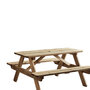 Heart Dshire Picnic Table - 6 Seater