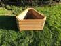 Triangle Garden Wooden Planter