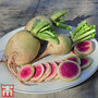 Daikon Radish 'Misato Rose Flesh' F1 Hybrid - Seeds