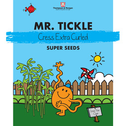 Mr. Men? Little Miss? - Mr. Tickle - Cress 'Extra Curled' - Seeds