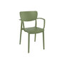 Liss Arm Chair - Olive Green