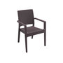 Minty Arm Chair - Brown Outdoor Garden