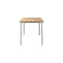 Hester Square Ash Aluminium Indoor Outdoor Table 700mm