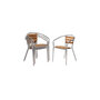 Acfa Aluminium Teak Chair - Outdoor