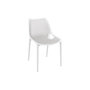 Spyro Side Chair - White Garden Outdoor Stackable