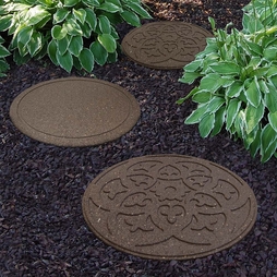 Reversible Eco-Friendly Stepping Stone Scroll - Earth